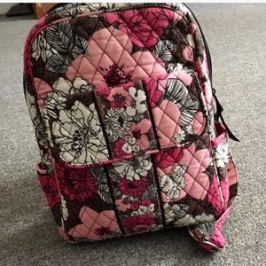 Authentic  Mocha Vera Bradley BackPack💄💄💄💄💄💄